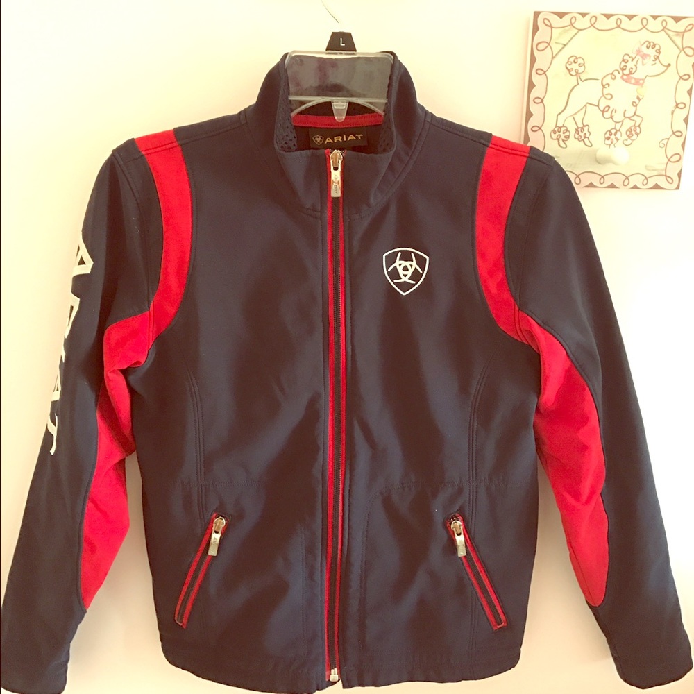 COPY - Ariat Soft Shell Jacket kids L(12)